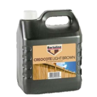 Creocote Oil Timber Treatment Sawn Smooth Timber 4L Light Da...